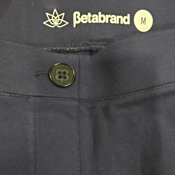 Betabrand Womens Navy Skinny Leg Dress Pants, Size M - Picture 5 of 7